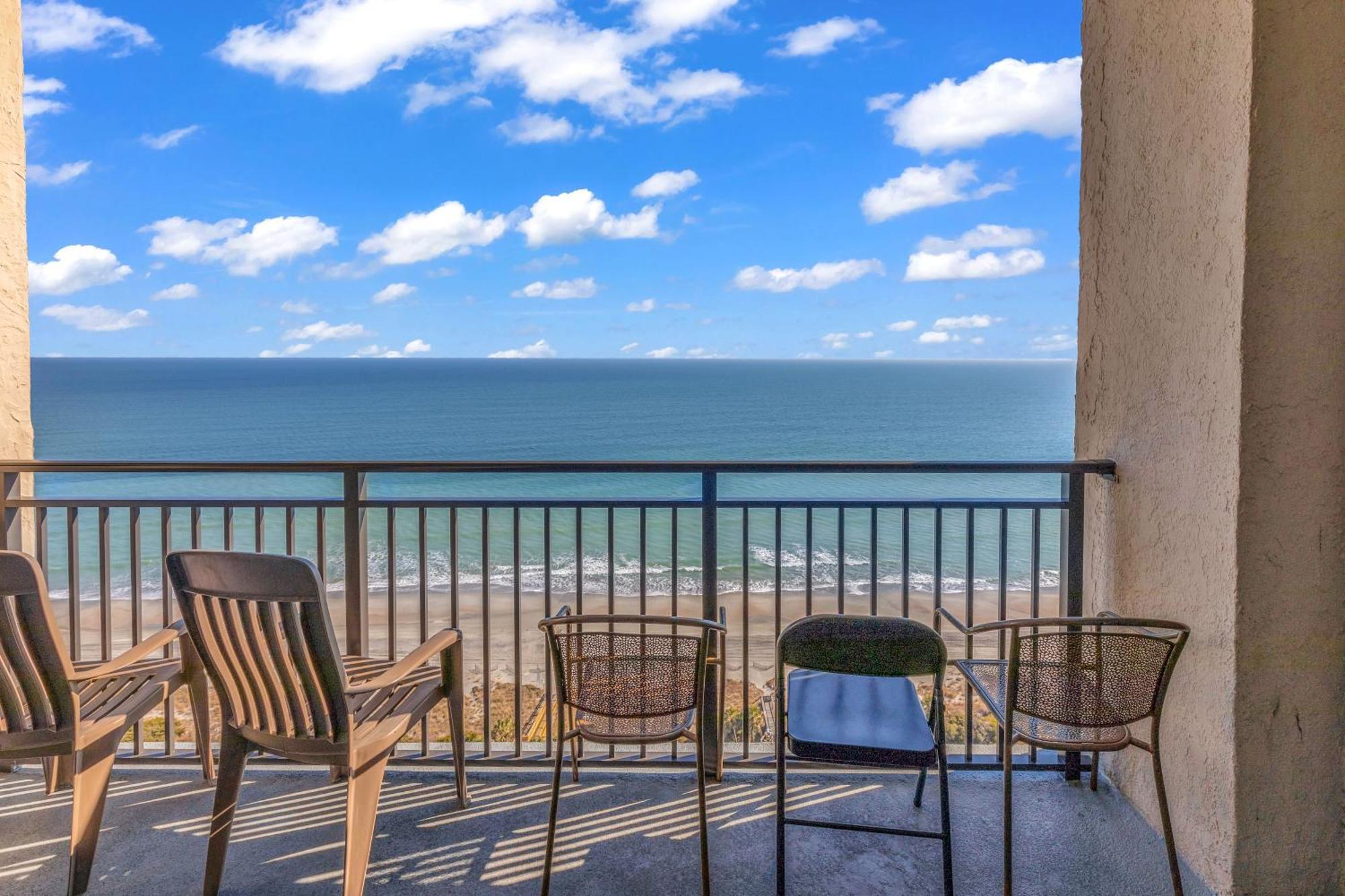 Scenic Views From The Balcony At Ocean Forest Plaza Condos Мертл-Біч Екстер'єр фото